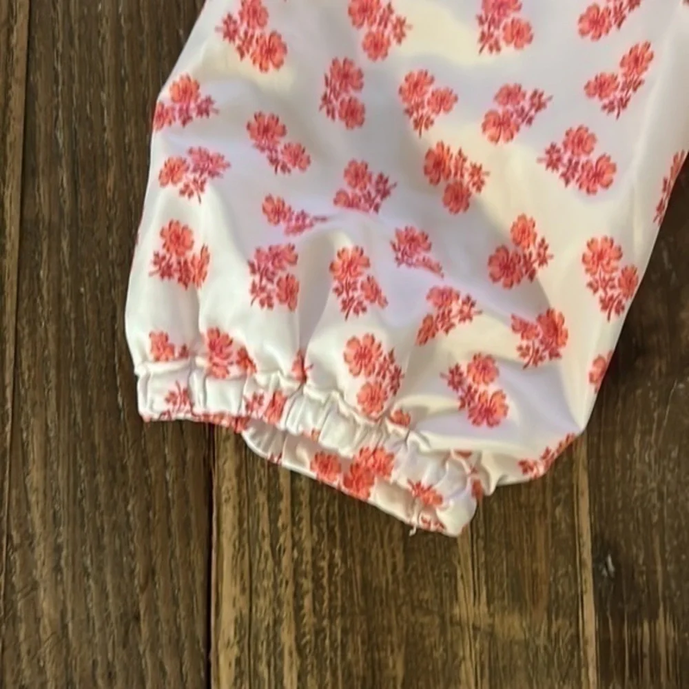 Mini Gap Wind Breaker Floral Design Size 3T
